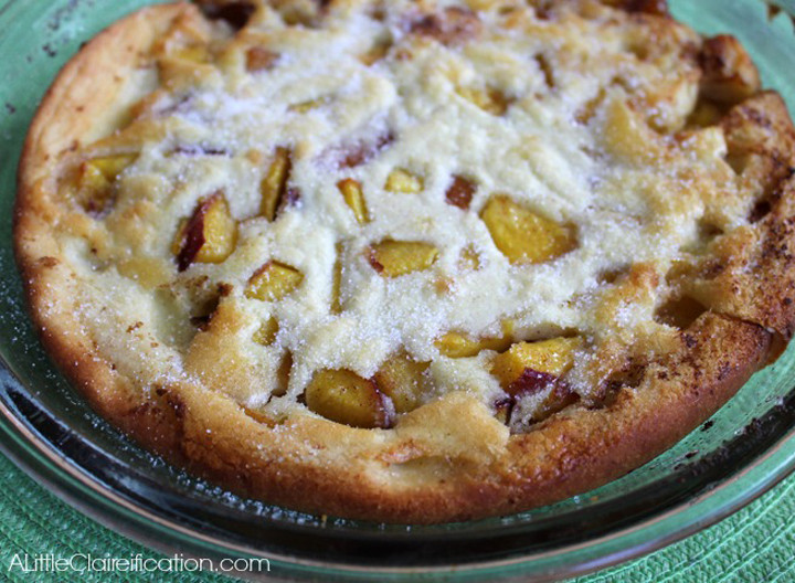 What Dessert Can You Make With Pancake Mix
 Delicious Baked Peach Pancake Recipe