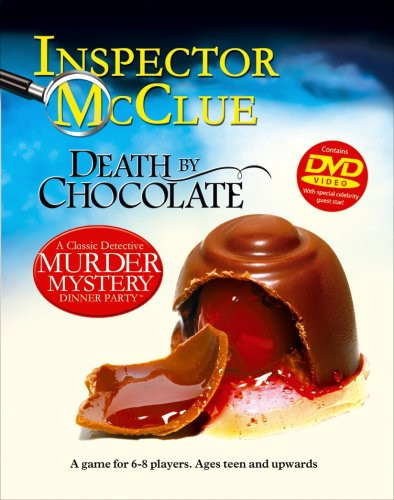 What For Dinner Games
 DEATH BY CHOCOLATE INSPECTOR McCLUE MURDER MYSTERY DINNER