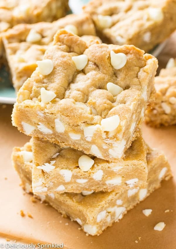 What Is A Blondie Dessert
 White Chocolate Blon s