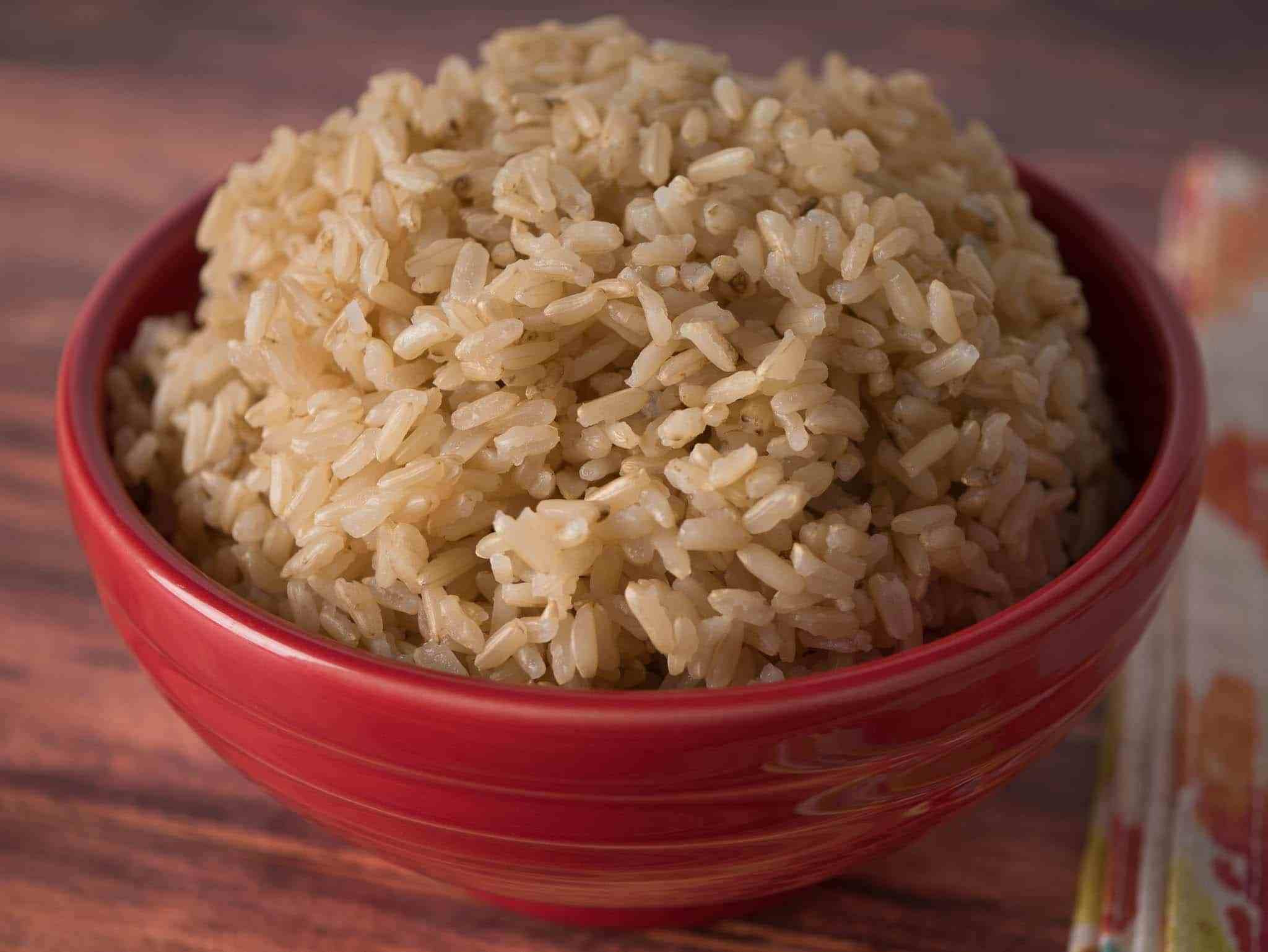 What Is Brown Rice
 Pressure Cooker Brown Jasmine Rice DadCooksDinner