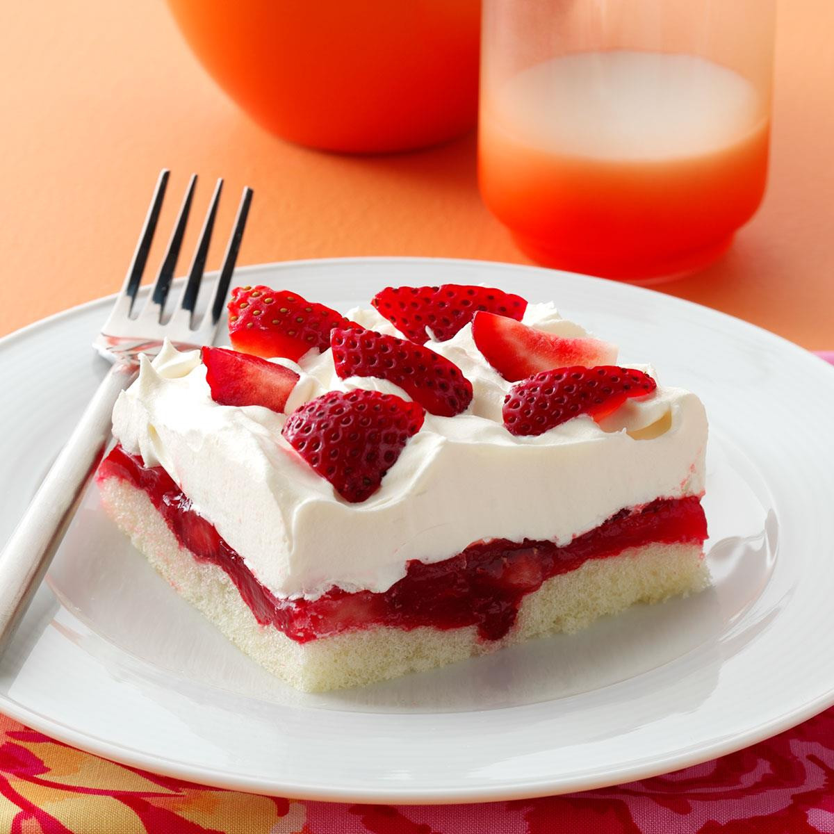 What Is Dessert
 Strawberry Ladyfinger Dessert Recipe