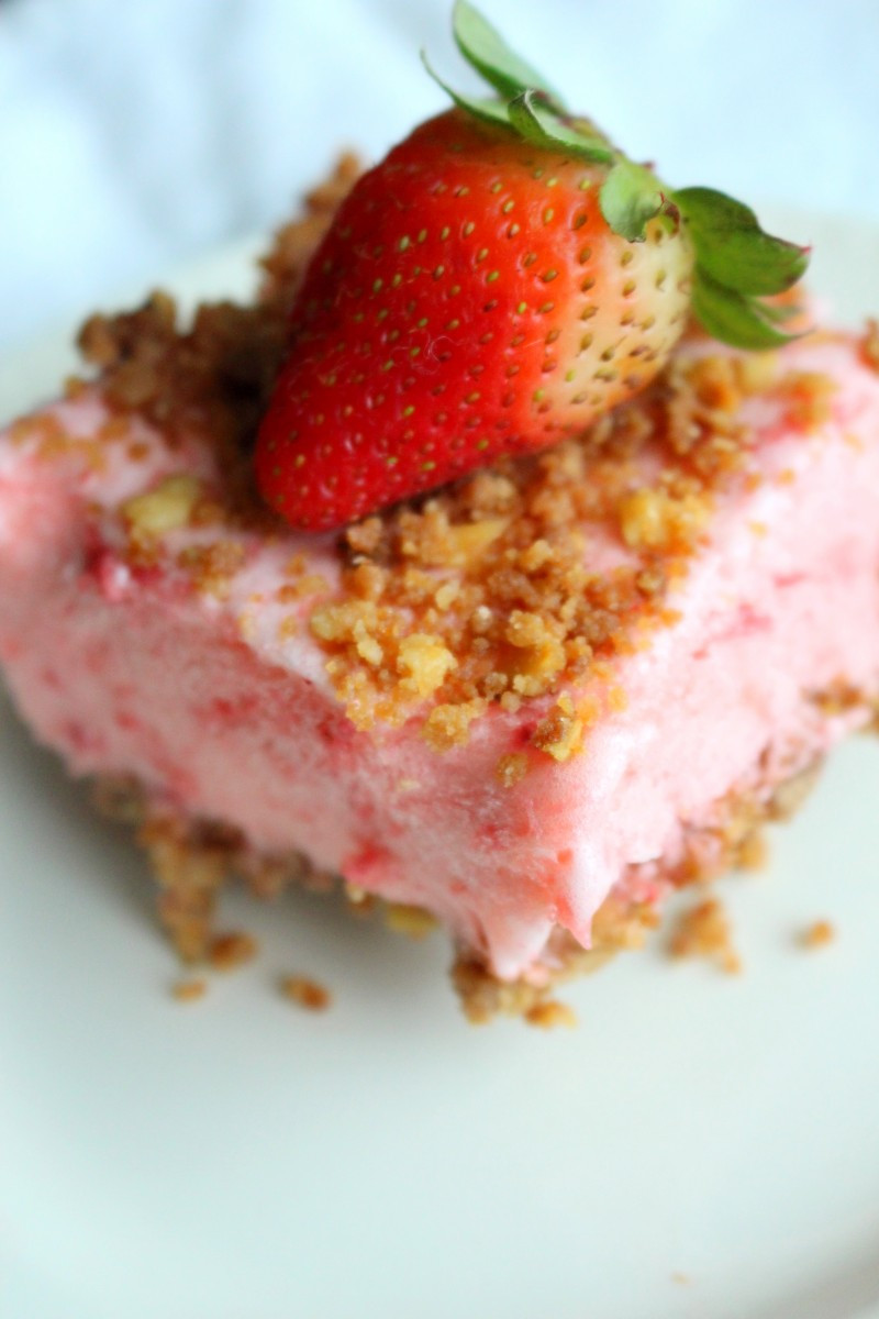 What Is Dessert
 The BEST Frozen Strawberry Dessert