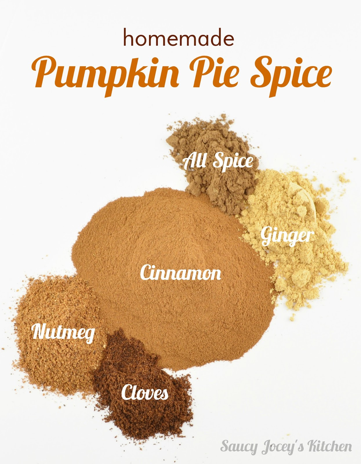 What Is In Pumpkin Pie Spice
 Saucy Jocey s Kitchen Pumpkin Pie Spice