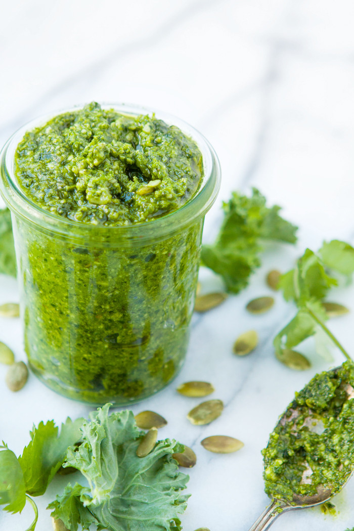 What Is Pesto Sauce
 Kale Cilantro Pesto 6 Uses for Pesto