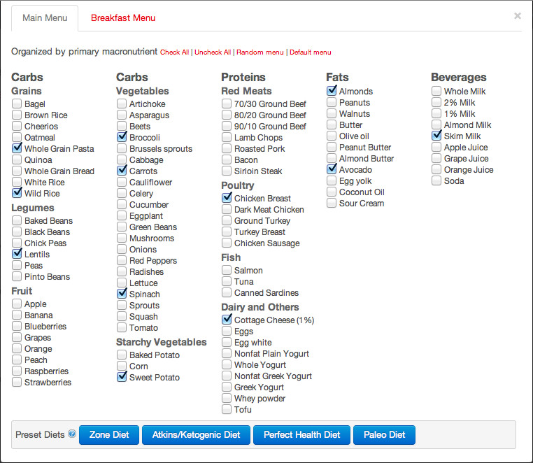 What Should I Eat For Dinner Generator
 Swole The Automatic Diet Generator