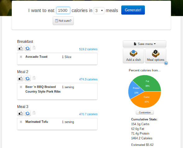 What Should I Eat For Dinner Generator
 Automatically Plan Your Meals & Make Dieting Easier With