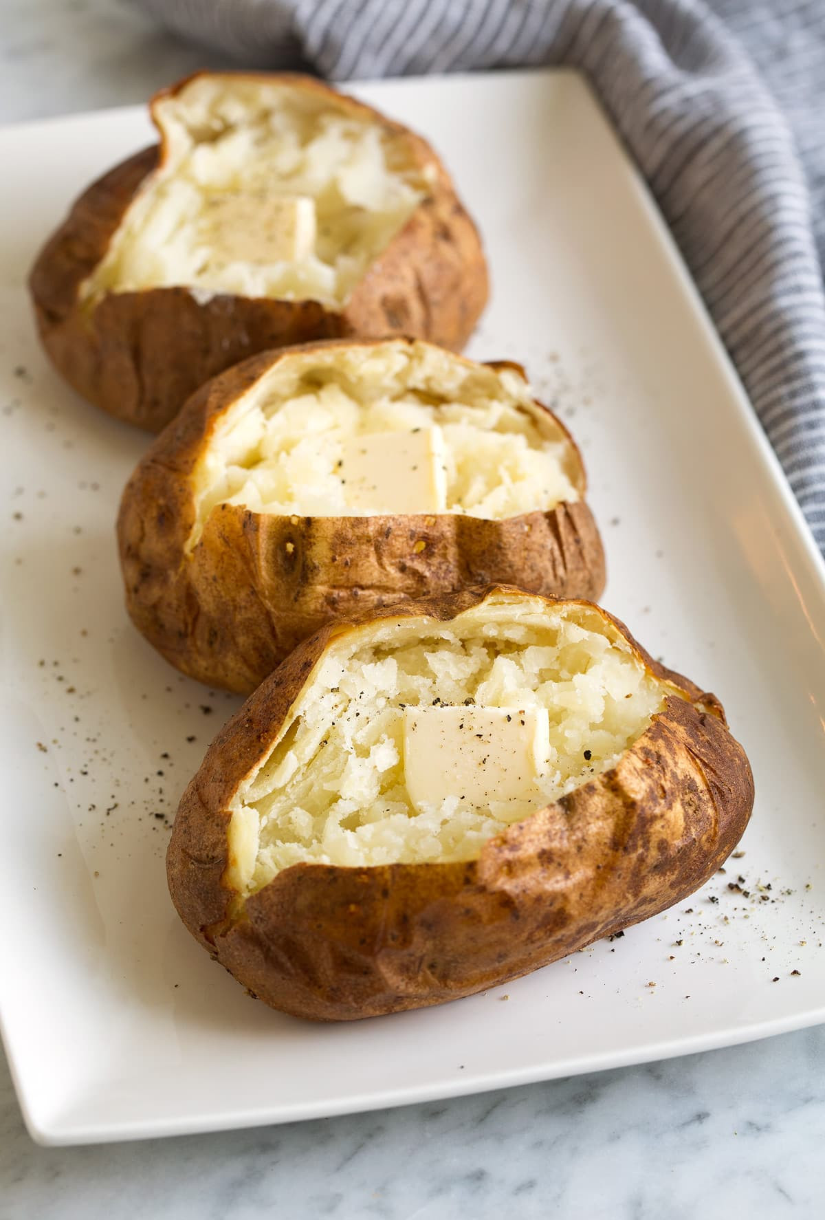 What Temperature To Bake A Potato
 Best Baked Potatoes Perfect Every Time Cooking Classy