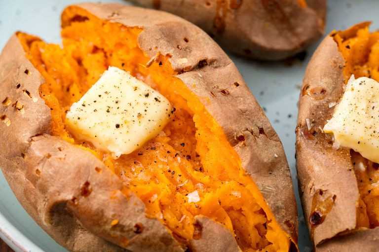 What Temperature To Bake A Potato
 Best Baked Sweet Potato Recipe How to Bake Whole Sweet