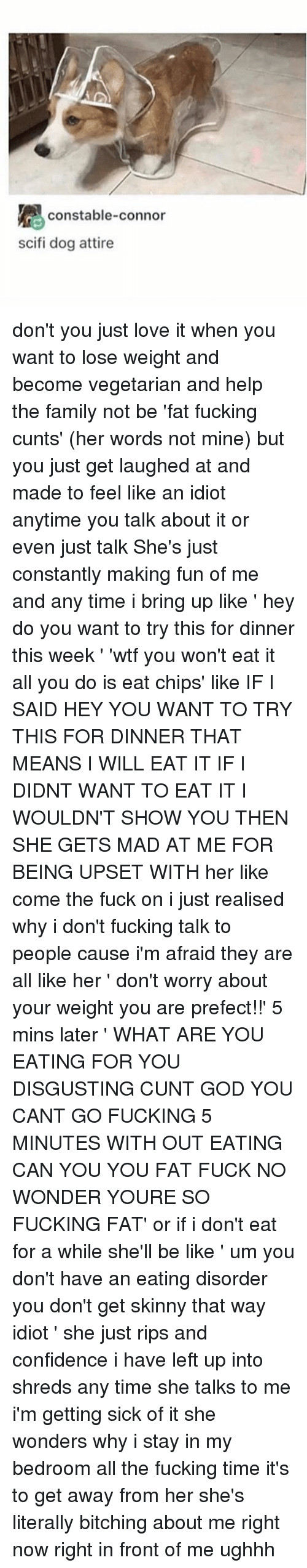 What The Fuck Should I Have For Dinner
 25 Best Memes About Eating Disorders