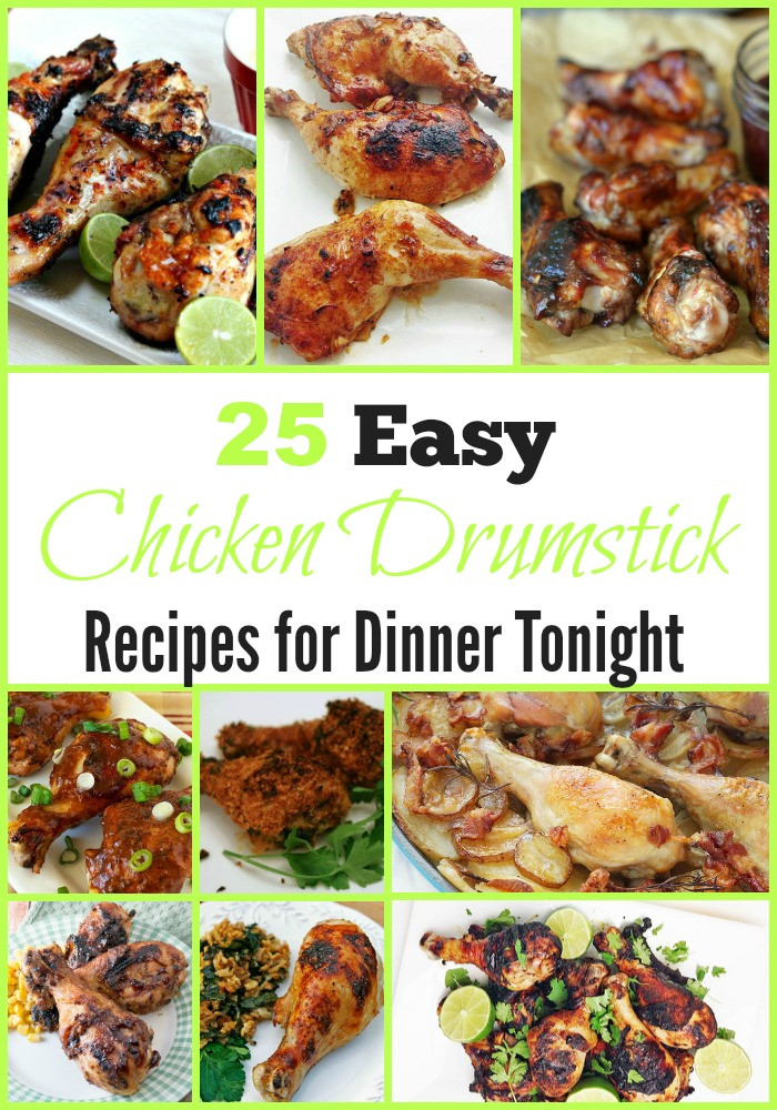 What To Cook For Dinner Tonight
 25 Easy Chicken Drumstick Recipes for Dinner Tonight