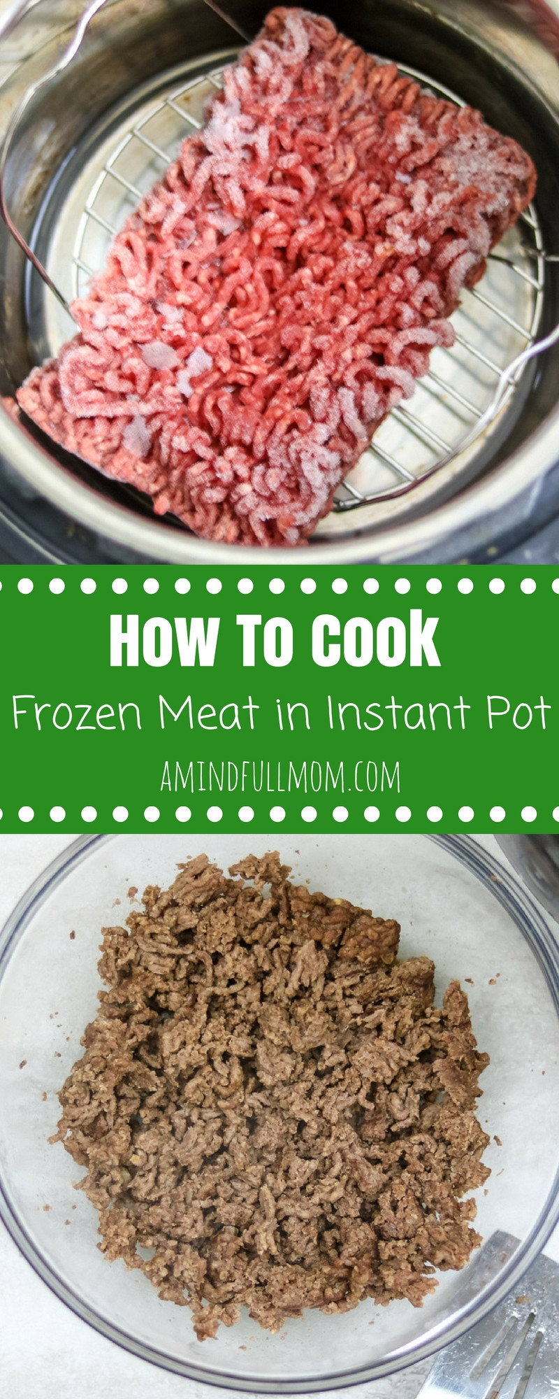 What To Cook With Ground Beef
 How to Cook Ground Beef in Instant Pot