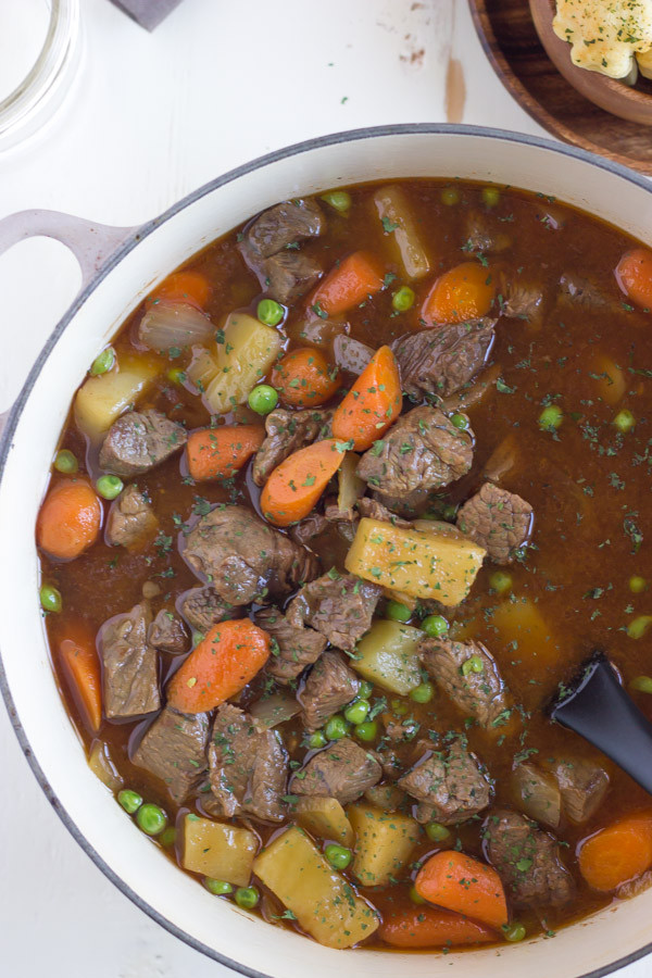 What To Serve With Beef Stew
 Irish Beef Stew With Shamrock Croutons Lovely Little Kitchen