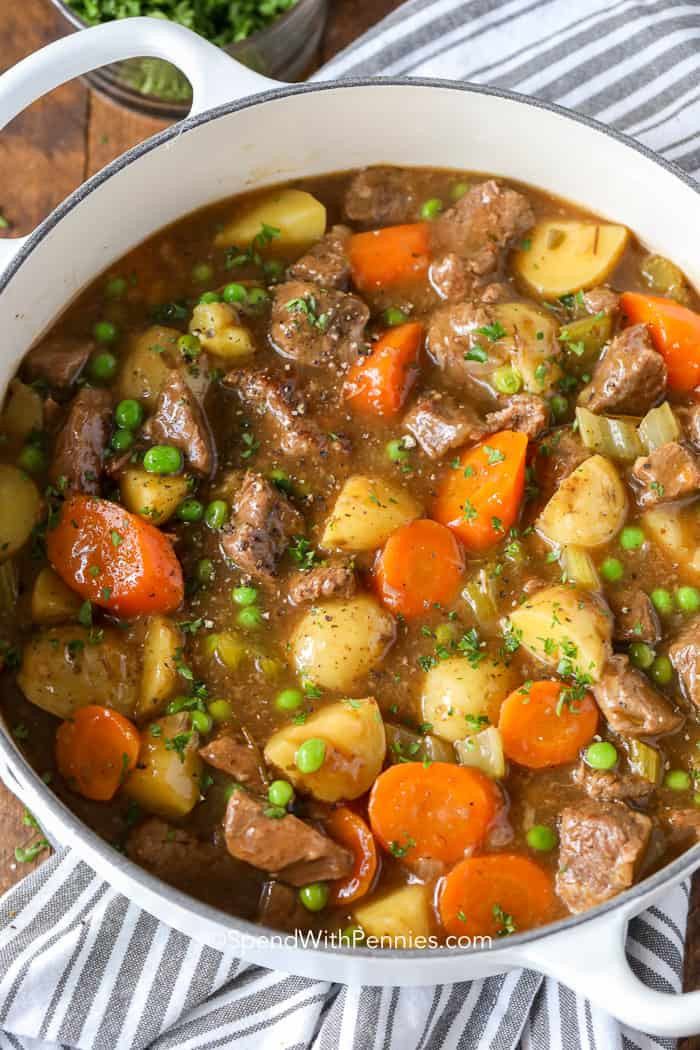 What To Serve With Beef Stew
 Beef Stew Recipe Spend With Pennies
