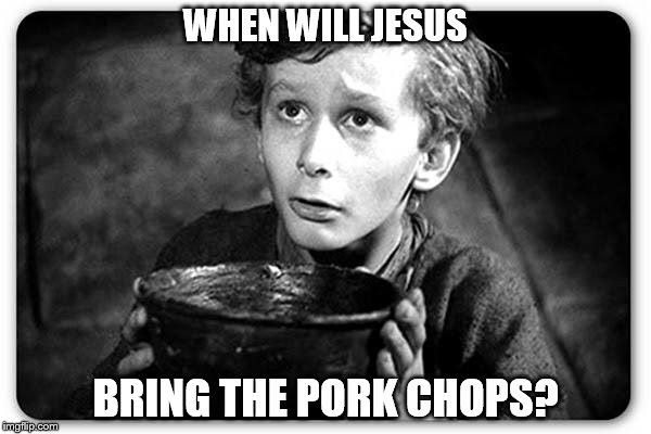 When Will Jesus Bring The Pork Chops
 George Carlin aiming to offend 3 religions and ve arians