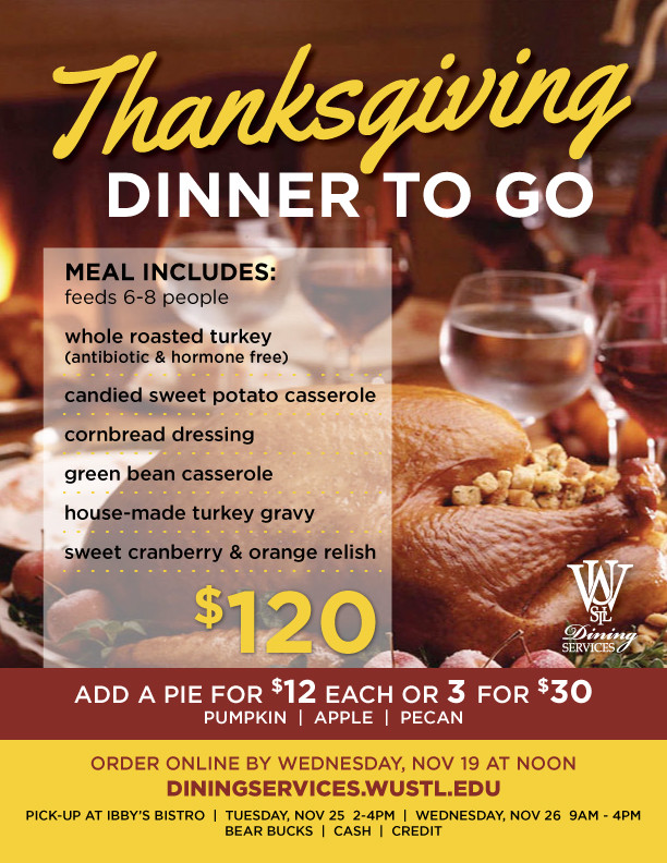 Where To Order Thanksgiving Dinner
 Order your Thanksgiving Dinner To Go