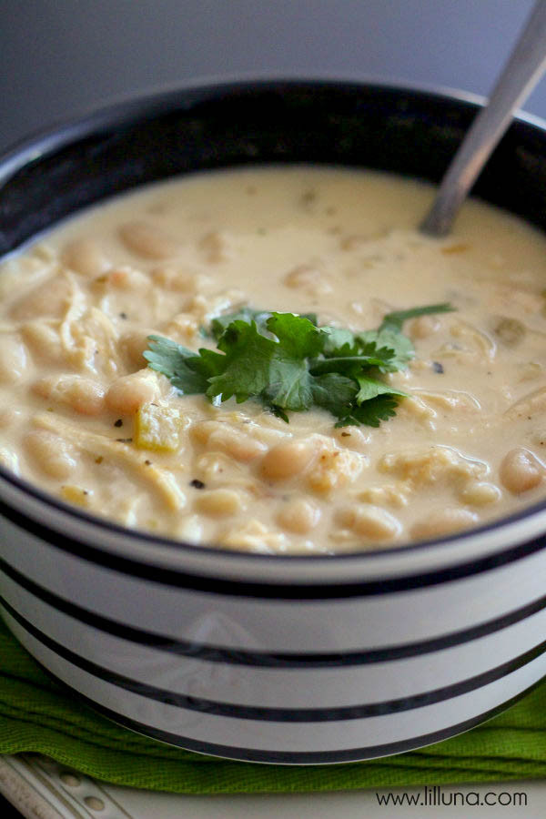 White Bean Chicken Chili
 BEST White Chicken Chili