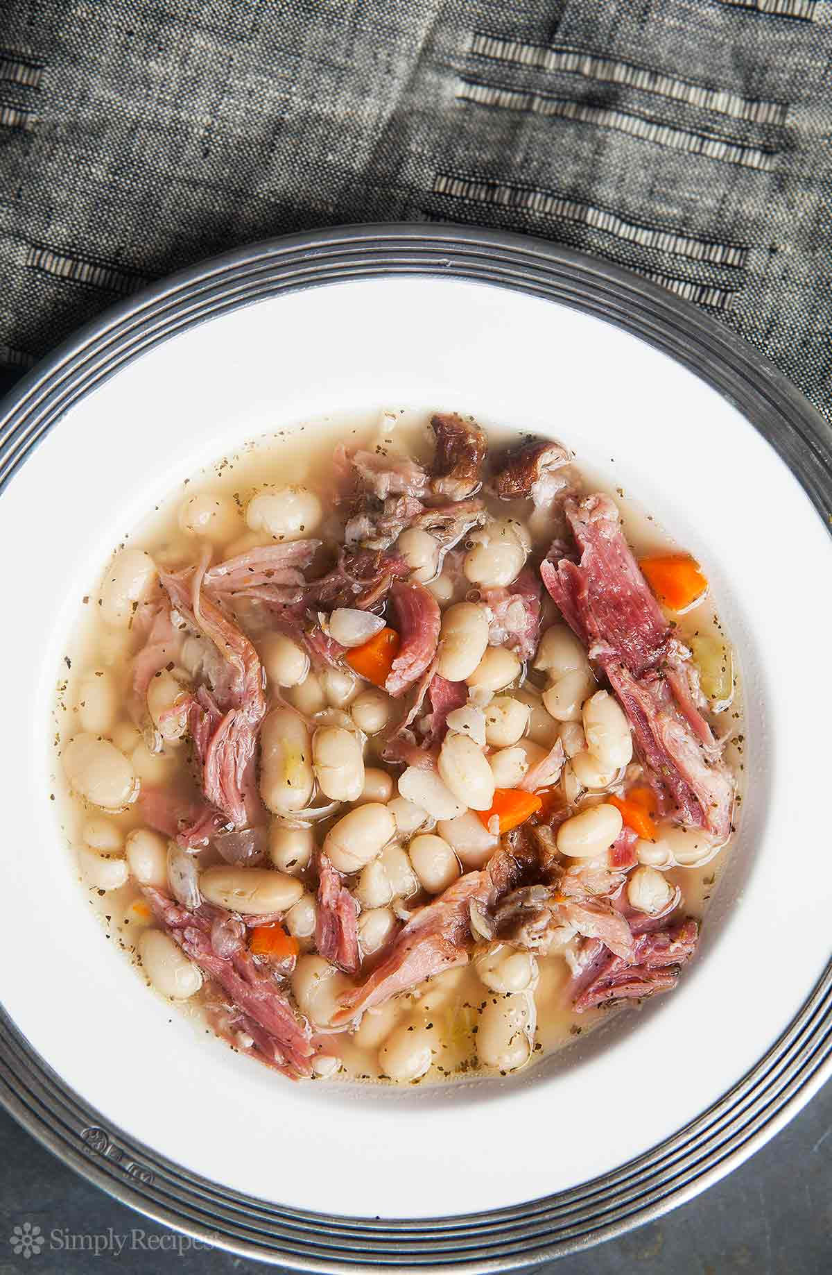 White Bean Recipes
 White Bean and Ham Soup Recipe