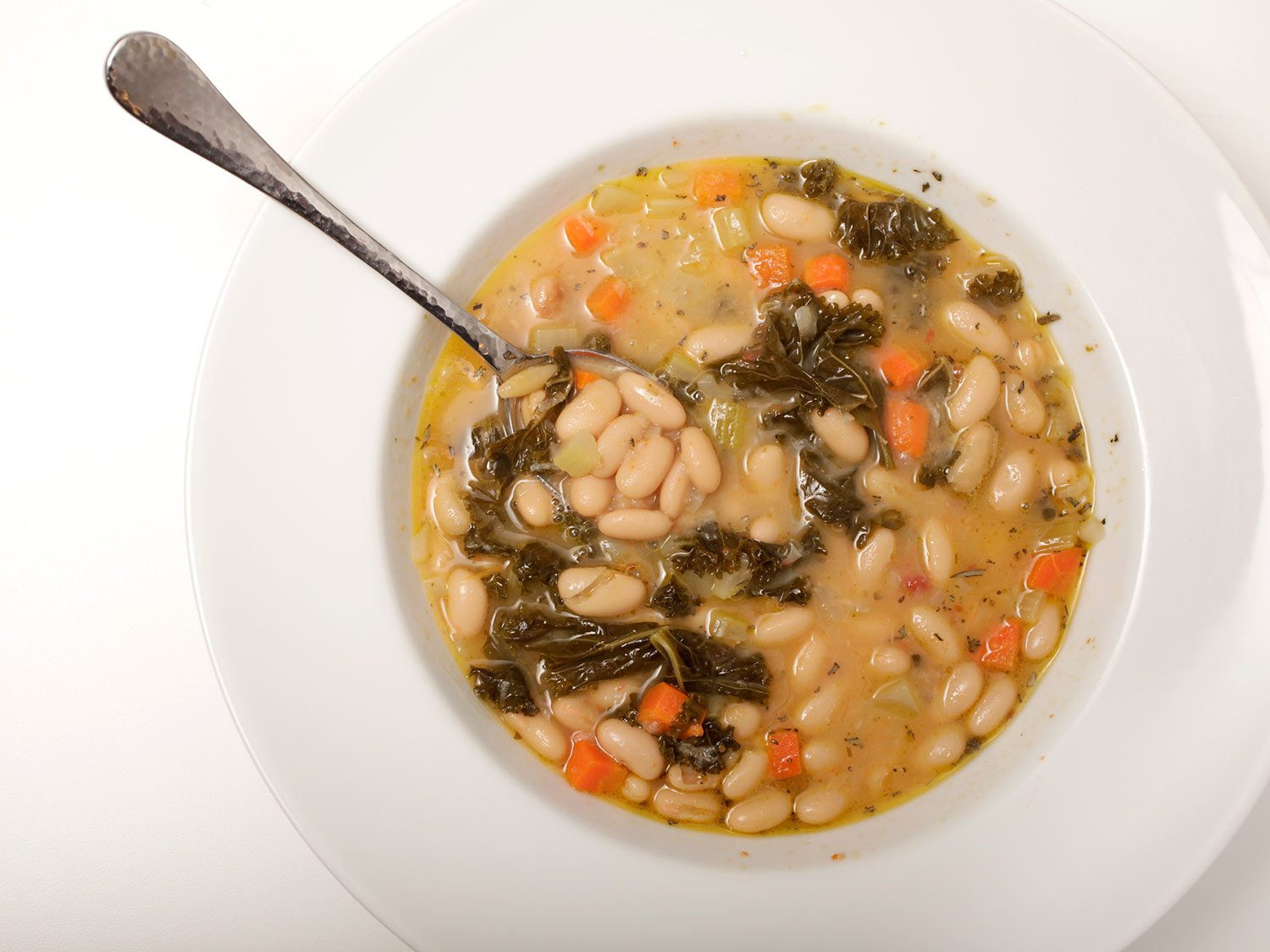 White Bean Recipes
 30 Minute Tuscan White Bean Soup Recipe