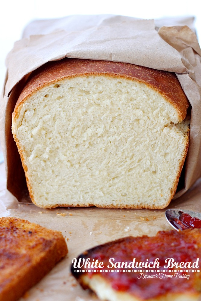 White Bread Recipe
 White sandwich bread recipe