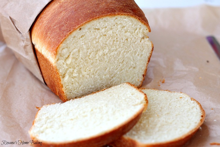 White Bread Recipe
 White sandwich bread recipe