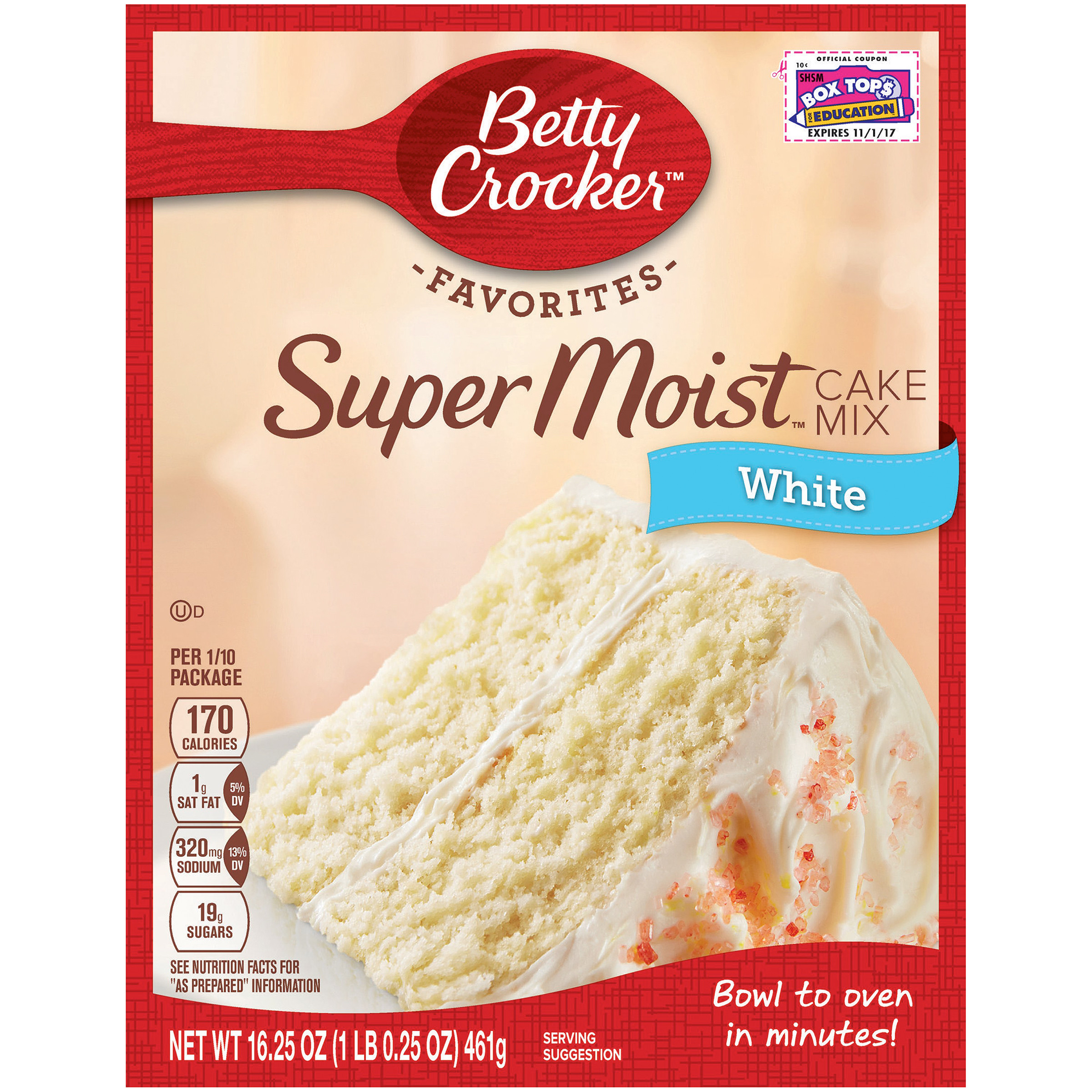 White Cake Mix
 Betty Crocker Favorites Super Moist White Cake Mix 16 25