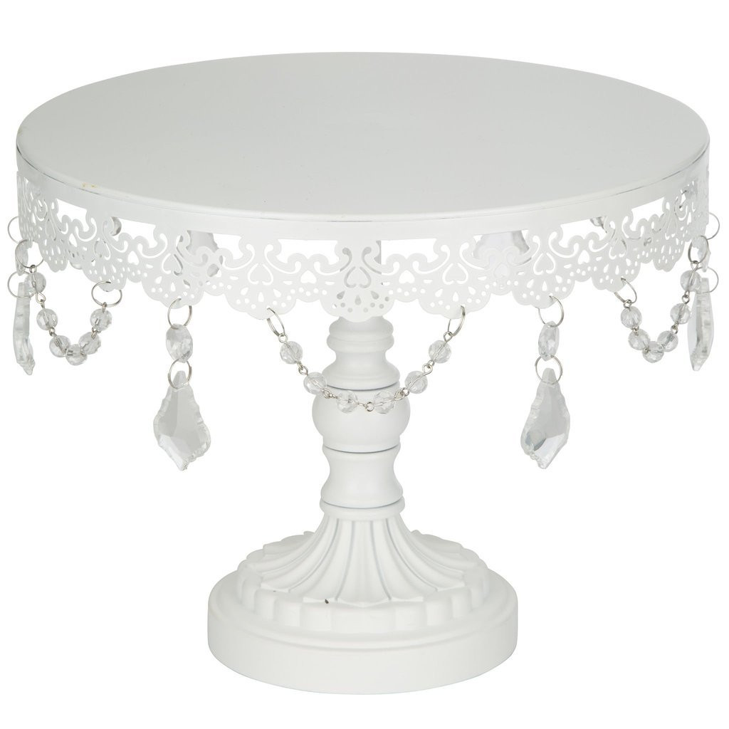 White Cake Stand
 Sophia 10 inch White Cake Stand Amalfi