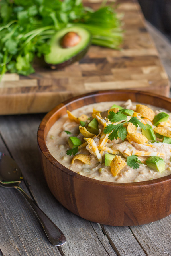 White Chicken Chili Crockpot
 Creamy Crockpot White Chicken Chili Lovely Little Kitchen