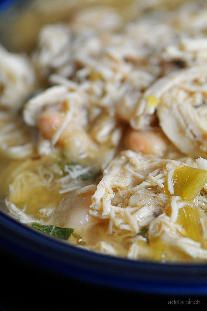 White Chicken Chili Recipes
 White Chicken Chili Recipe Add a Pinch