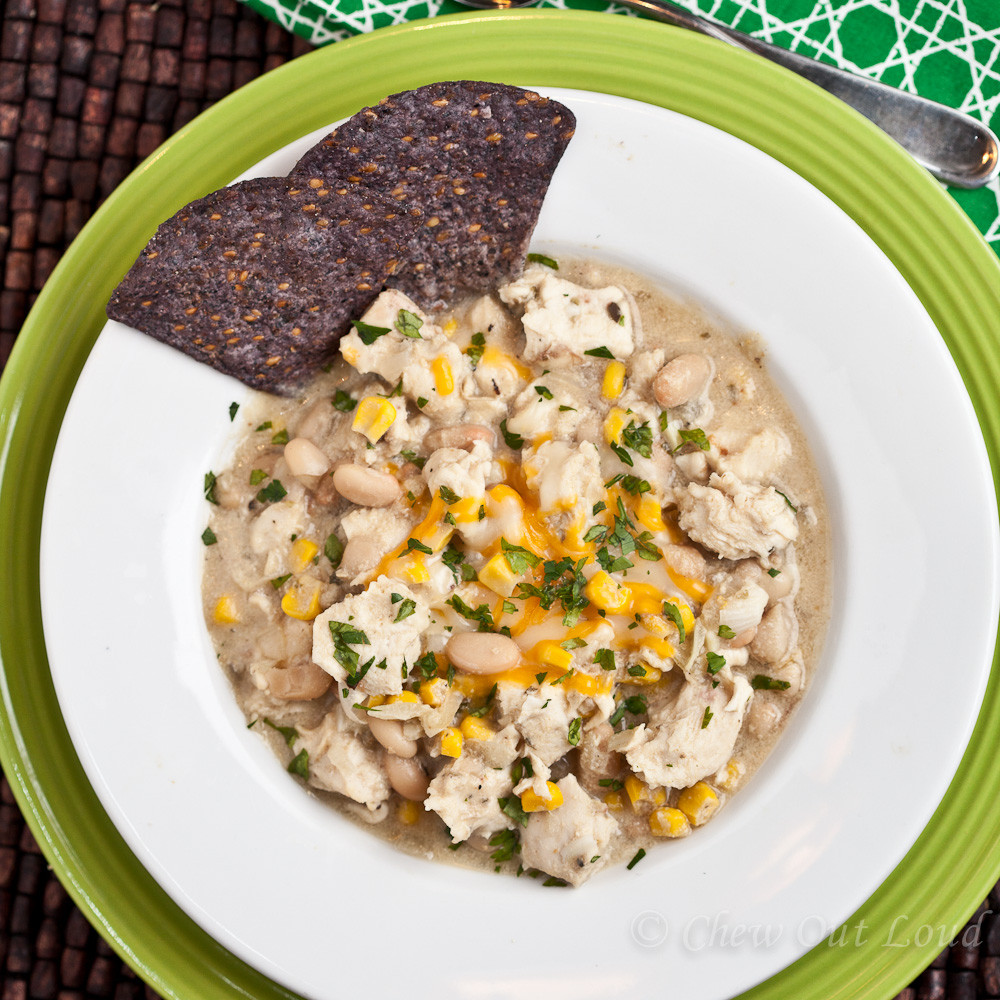 White Chicken Chili
 Hearty White Chicken Chili Chew Out Loud