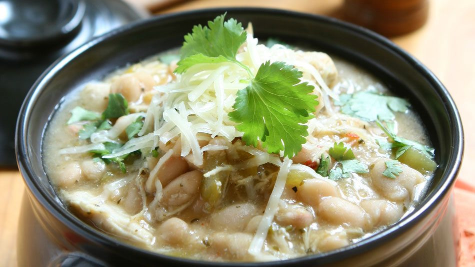 White Chili With Ground Turkey
 Slow Cooker White Turkey Chili