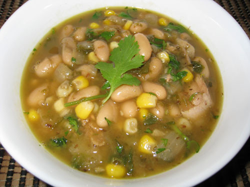 White Chili With Ground Turkey
 Turkey White Chili on Closet Cooking