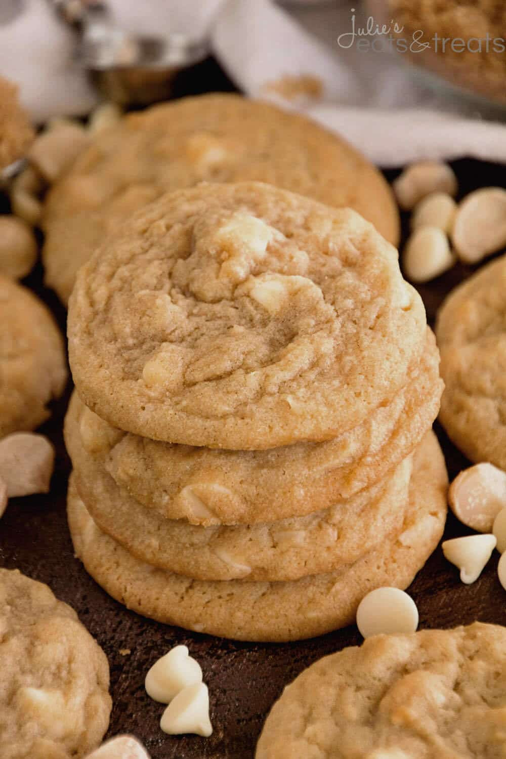 White Chocolate Cookies
 White Chocolate Macadamia Nut Cookies Julie s Eats & Treats