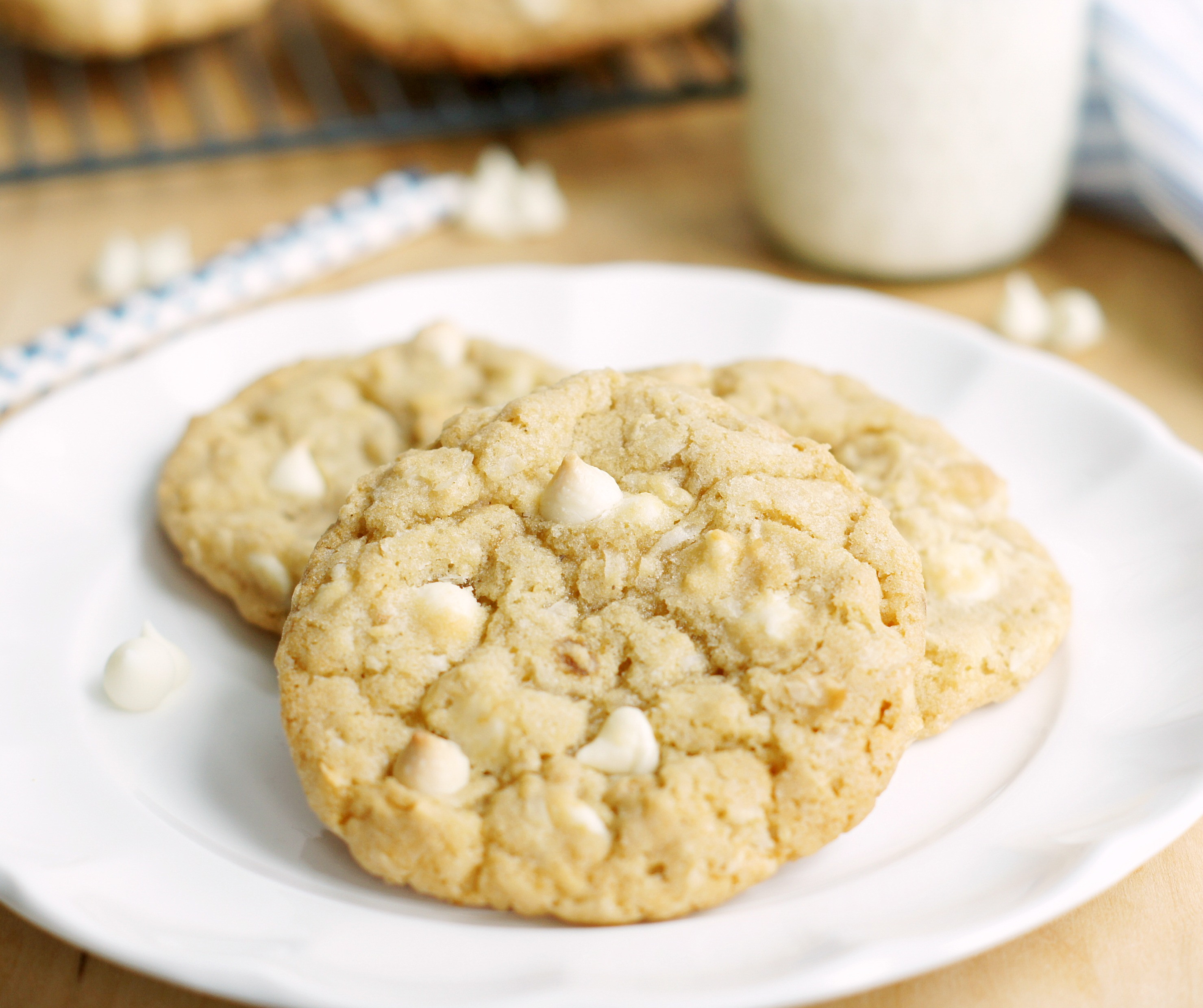 White Chocolate Cookies
 White Chocolate Coconut Cashew Cookies 5 Boys Baker