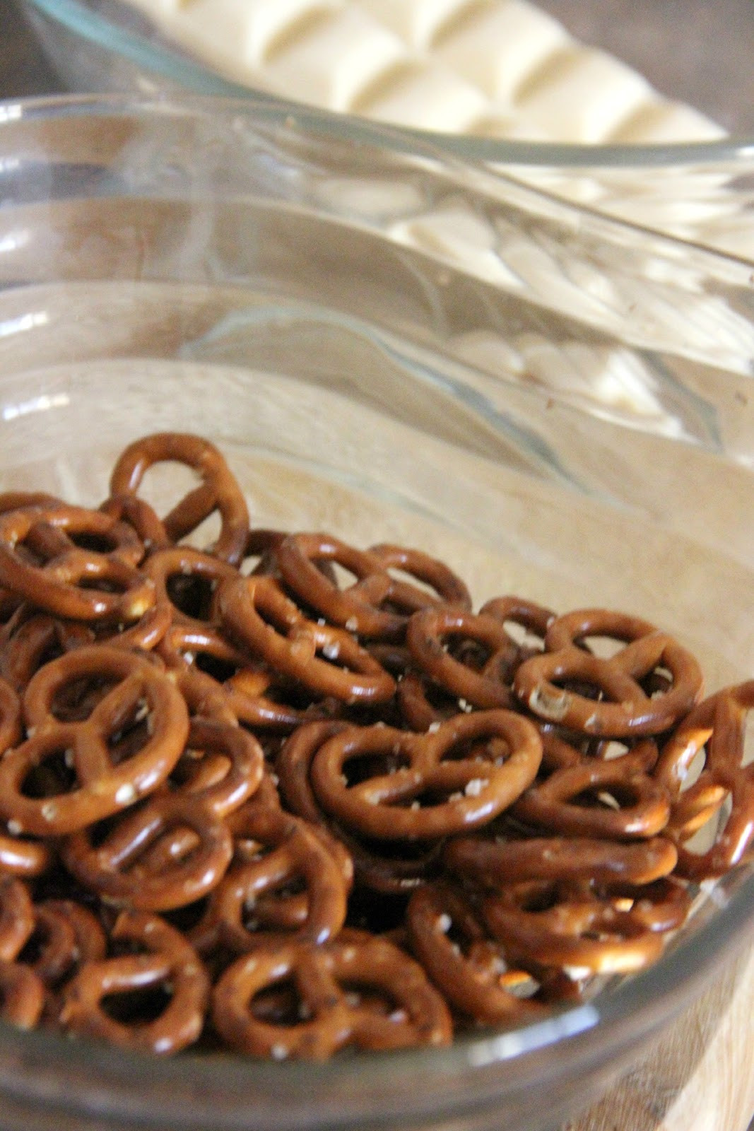 White Chocolate Covered Pretzels
 My Happy Place White Chocolate Covered Pretzels