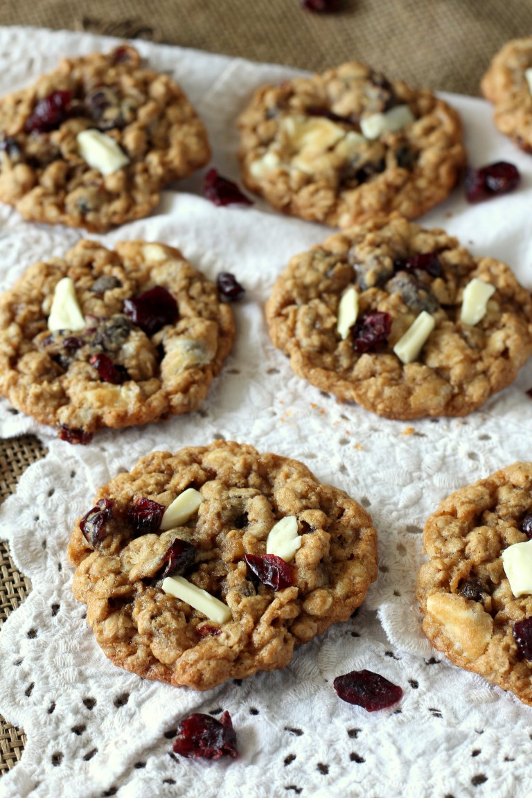 White Chocolate Cranberry Oatmeal Cookies
 Cranberry White Chocolate Oatmeal Cookies Chocolate with