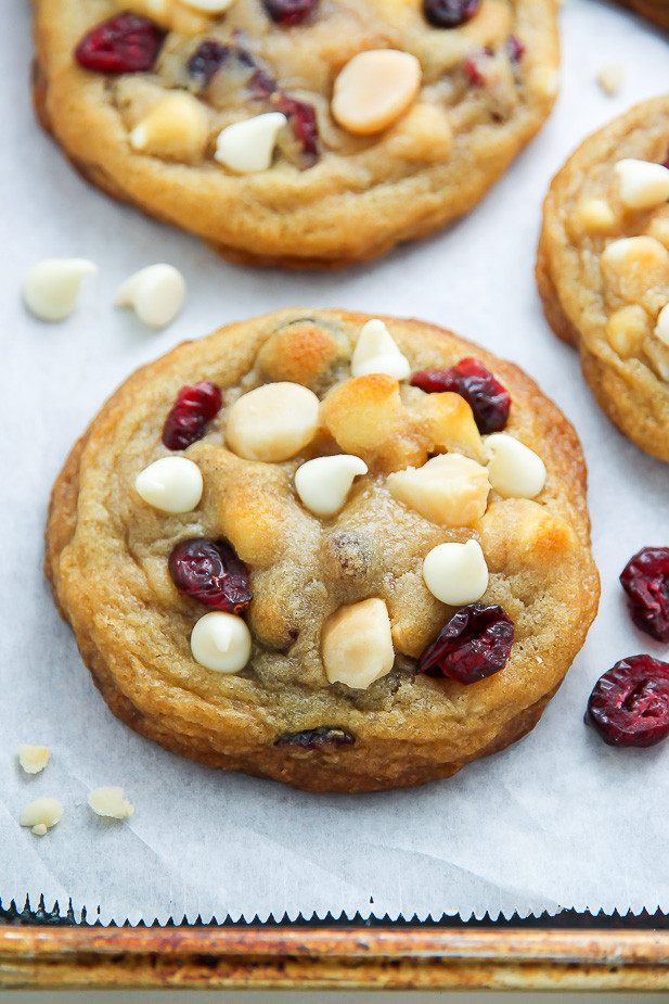 White Chocolate Macadamia Nut Cookies
 Cranberry White Chocolate Macadamia Nut Cookies Baker by