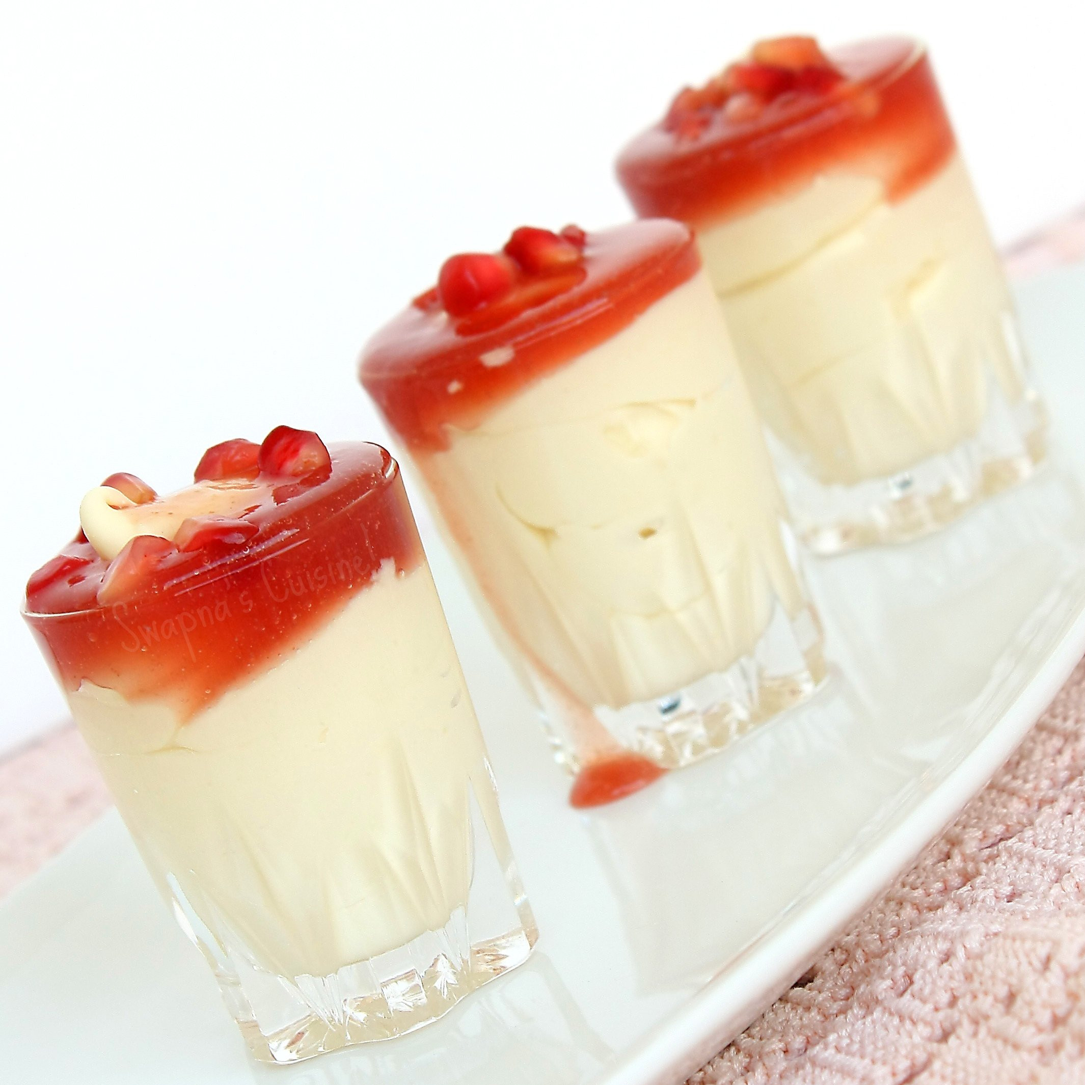 White Chocolate Mousse
 Swapna s Cuisine ♥ White Chocolate Mousse