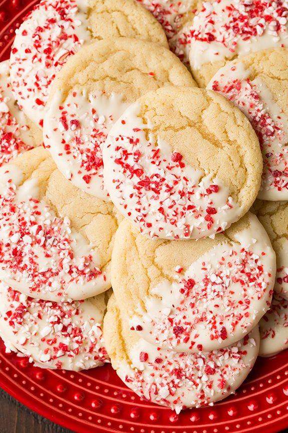 White Chocolate Peppermint Cookies
 Christmas Cookies Easy Christmas Recipes The 36th AVENUE