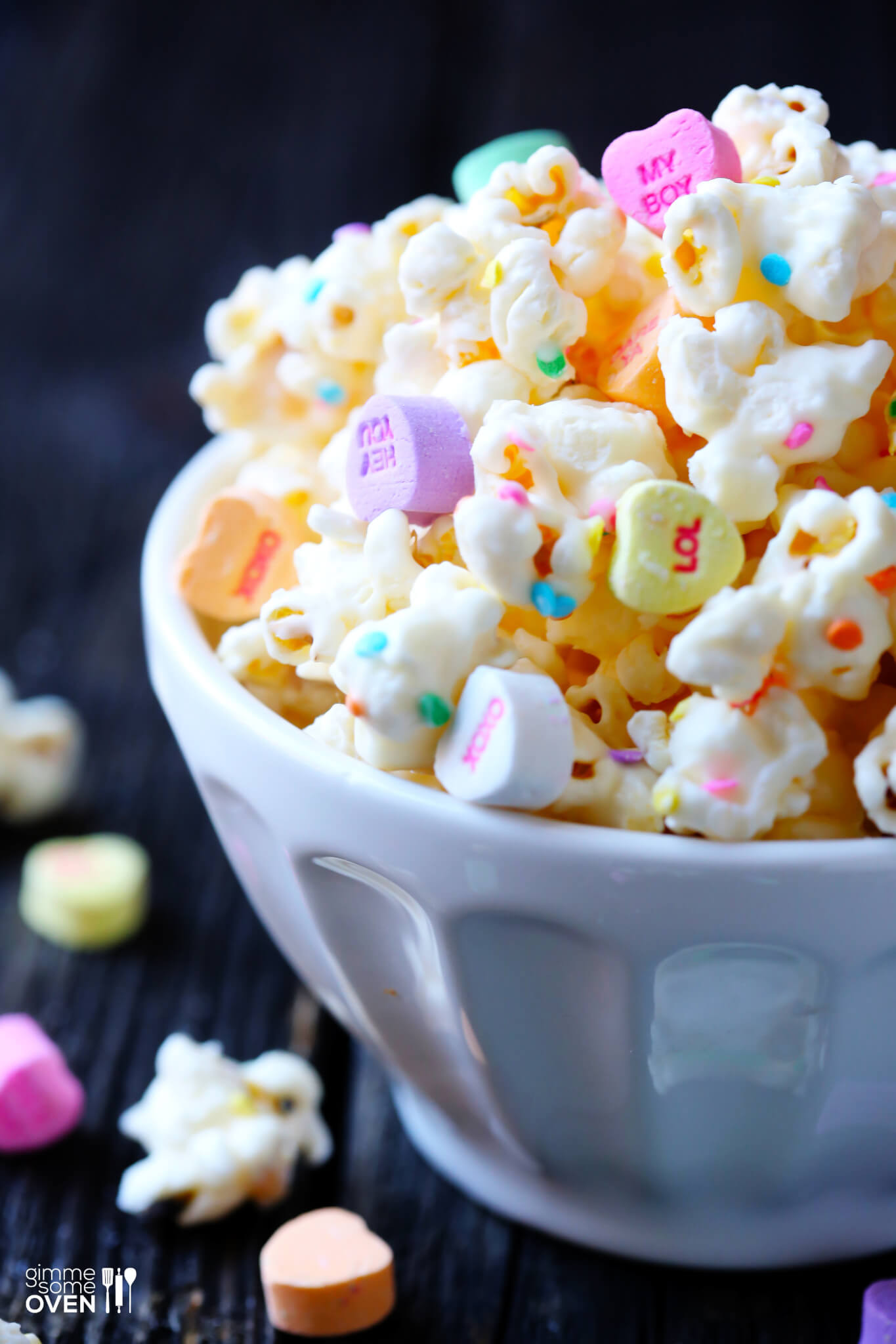 White Chocolate Popcorn
 Valentine s Popcorn White Chocolate Popcorn