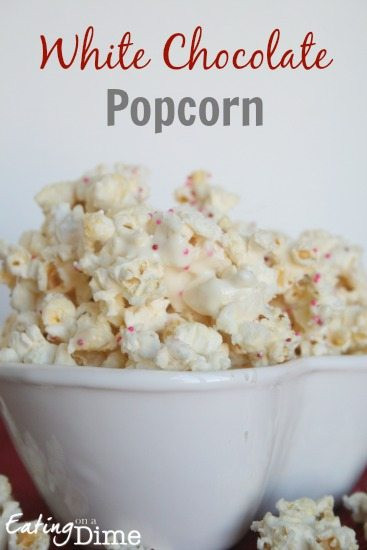 White Chocolate Popcorn
 White Chocolate Popcorn Easy and frugal to make as a