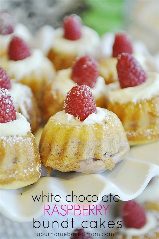 White Chocolate Raspberry Bundt Cake
 White Chocolate Raspberry Bundt Cake