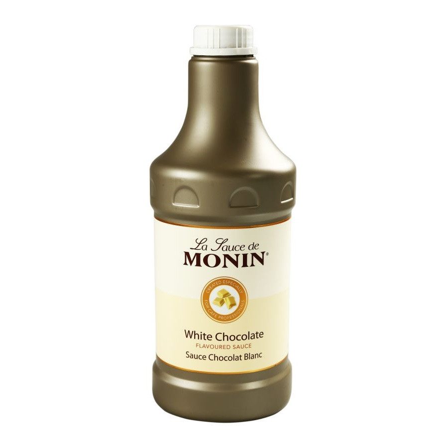 White Chocolate Sauce
 MONIN WHITE CHOCOLATE 1 89L Golden Choice