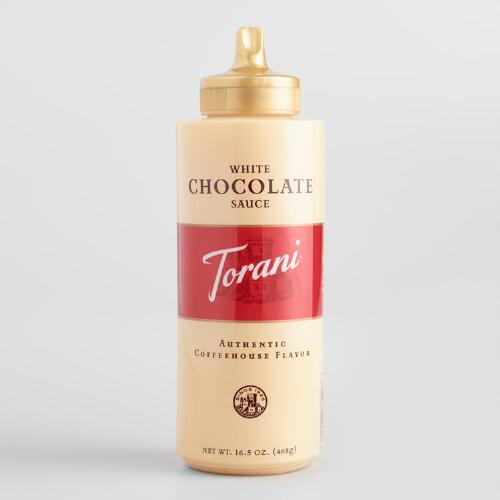 White Chocolate Sauce
 Torani White Chocolate Sauce