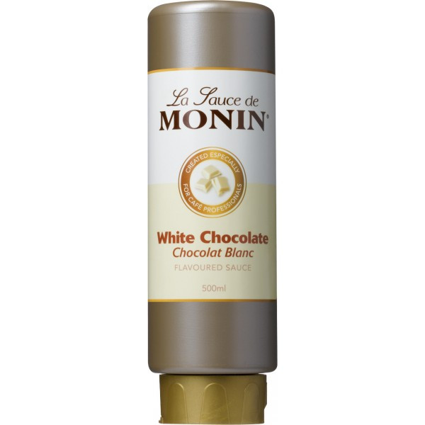 White Chocolate Sauce
 White Chocolate Sauce Monin 500ml Barstuff