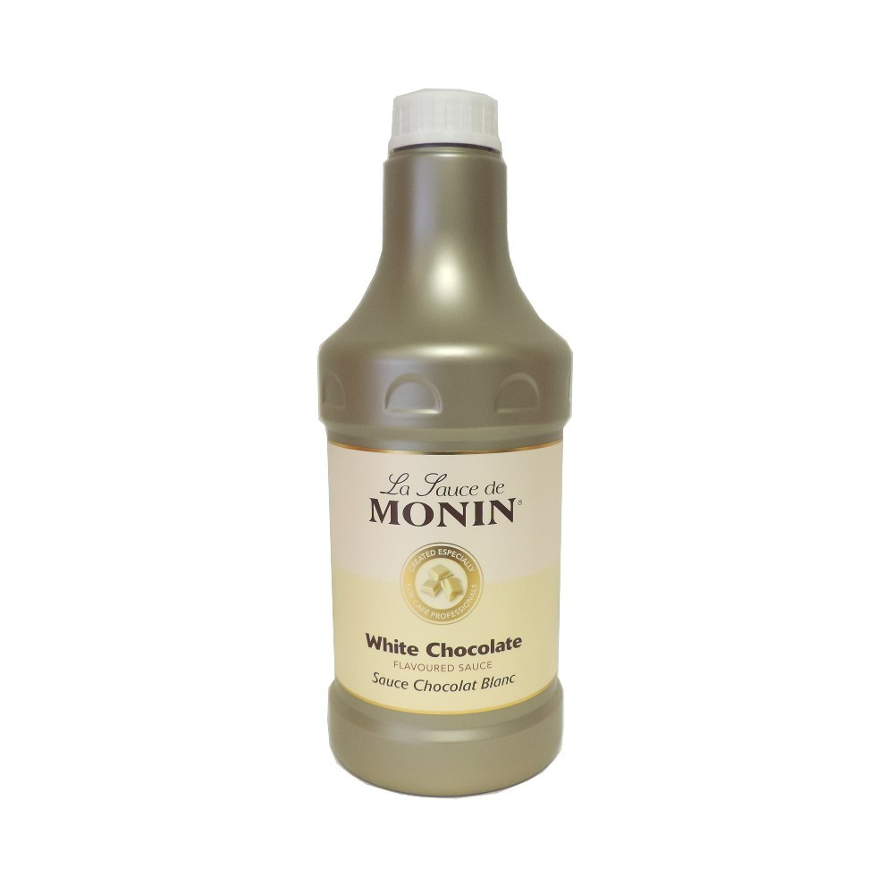 White Chocolate Sauce
 Monin White Chocolate Sauce 1 89L