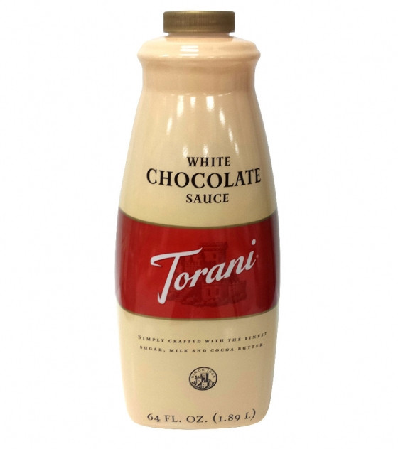 White Chocolate Sauce
 Torani White Chocolate Sauce