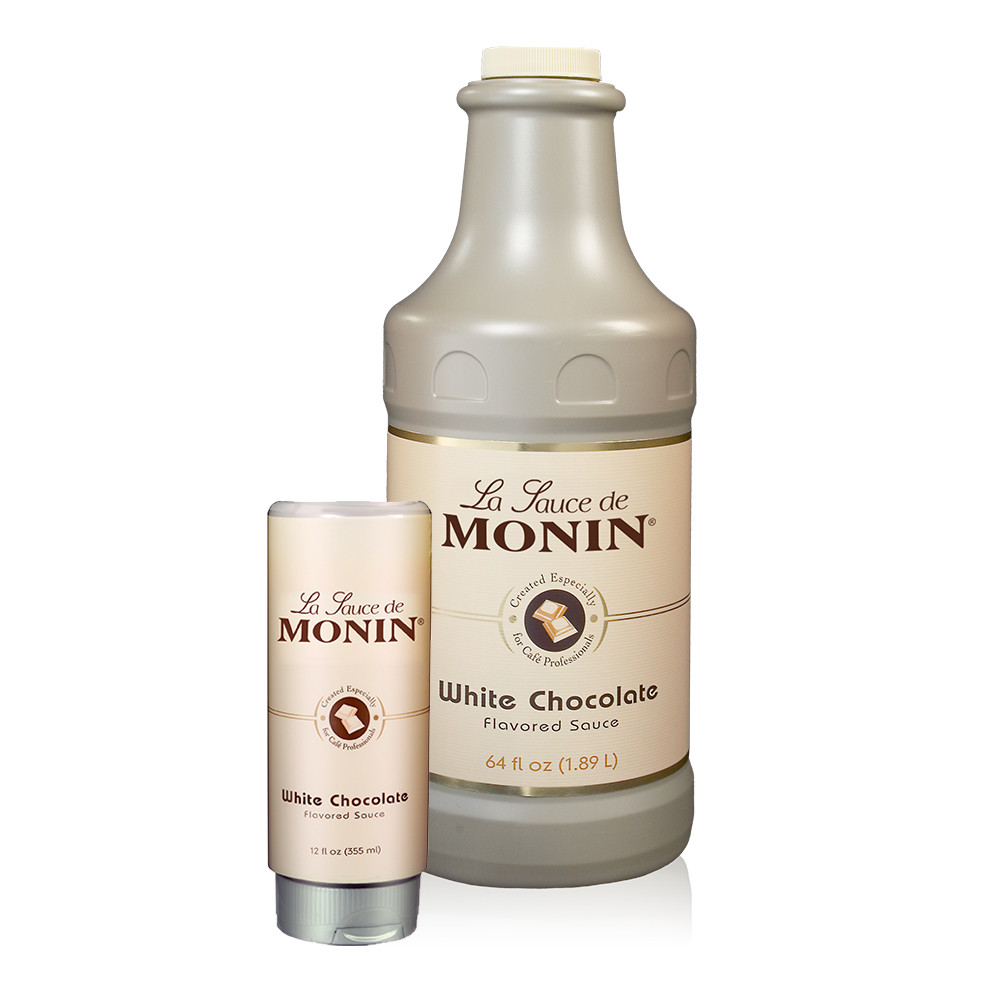 White Chocolate Sauce
 Monin White Chocolate Sauce 12 fl oz SQUEEZE Bottle s