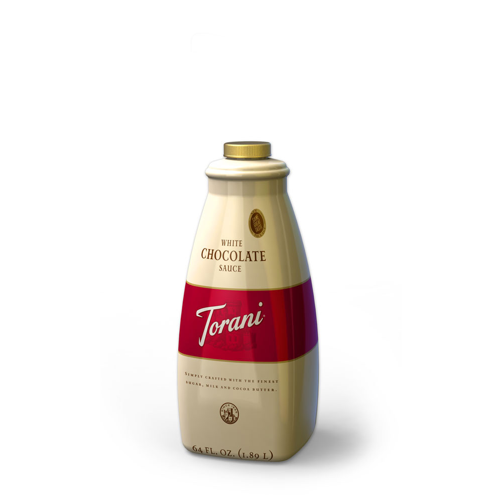 White Chocolate Sauce
 Torani White Chocolate Sauce Half Gallon Torani White