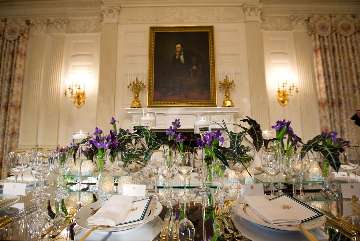 White House State Dinner
 Actors Presidents Politicians Rub Elbows at White House