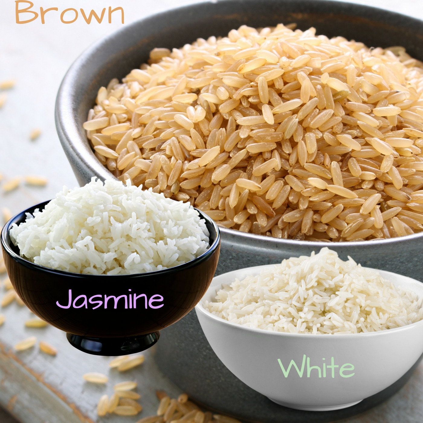 White Or Brown Rice
 Brown Rice VS White Rice Which e is Really Better For